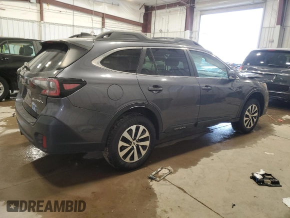 2022 Subaru Outback Premium with VIN 4S4BTADC8N3130376, listed as a Copart auction lot 60266655 with 83,605 mi miles and Salvage title. Bid and sale history available at DreamBid. Image 3.