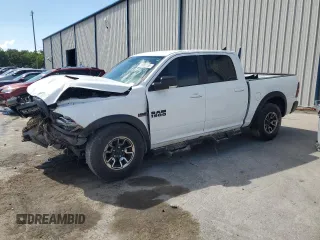 2018 Ram 1500 Rebel z VIN 1C6RR7YT4JS179421, wystawiony jako Copart lot #56850195 z przebiegiem 66 409 mil mil oraz Szkoda całkowita • Salvage title. Historia ofert i sprzedaży dostępna na DreamBid. Obrazek 1.