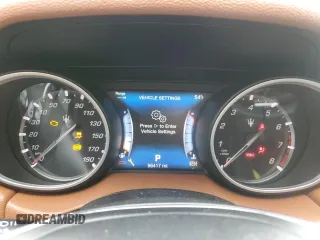 2017 Maserati Levante z VIN ZN661XUA0HX238614, wystawiony jako Copart lot #43611135 z przebiegiem 96 417 mil mil oraz Szkoda całkowita • Salvage title. Historia ofert i sprzedaży dostępna na DreamBid. Obrazek 9.