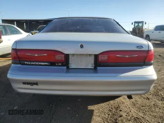 1995 Ford Thunderbird LX with VIN 1FALP62W4SH187234, listed as a Copart auction lot 86122364 with 57,256 mi miles and Clean Title. Bid and sale history available at DreamBid. Image 6.