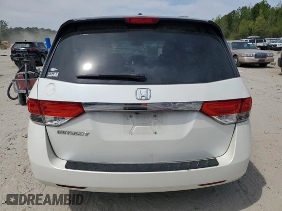 2014 Honda Odyssey EX-L with VIN 5FNRL5H66EB045781, listed as a Copart auction lot 53478115 with 194,418 mi miles and Clean Title. Bid and sale history available at carsss.com. Image 6.