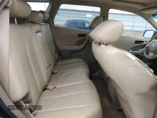 2003 Nissan Murano SL with VIN JN8AZ08W63W227721, listed as a Copart auction lot 83551974 with 108,347 mi miles and Salvage Title. Bid and sale history available at carsss.com. Image 11.