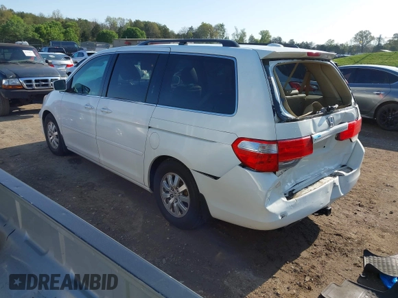 2010 Honda Odyssey EX-L with VIN 5FNRL3H72AB097626, listed as a IAAI auction lot 41971185 with 185,048 mi miles. Bid and sale history available at carsss.com. Image 3.