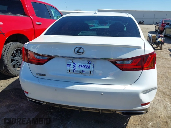 2013 Lexus GS 350 with VIN JTHBE1BL5D5008190, listed as a IAAI auction lot 41761202 with 126,045 mi miles. Bid and sale history available at carsss.com. Image 16.