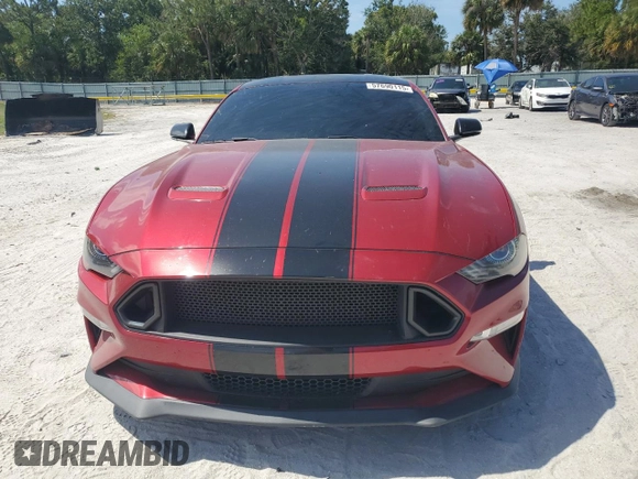 2020 Ford Mustang GT z VIN 1FA6P8CF6L5175127, wystawiony jako Copart lot #57690115 z przebiegiem 53 379 mil mil oraz Szkoda całkowita • Salvage title. Historia ofert i sprzedaży dostępna na DreamBid. Obrazek 5.
