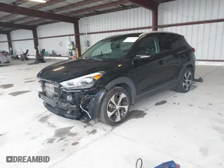 2016 Hyundai Tucson Limited with VIN KM8J33A25GU214347, listed as a IAAI auction lot 41946625 with 110,482 mi miles. Bid and sale history available at carsss.com. Image 17.