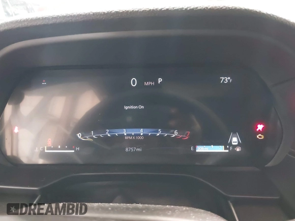 2025 Jeep Grand Cherokee Altitude X with VIN 1C4RJHAG9SC283983, listed as a IAAI auction lot 42495106 with 8,757 mi miles and . Bid and sale history available at DreamBid. Image 7.