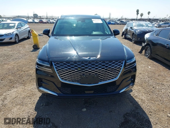 2021 Genesis GV80 with VIN KMUHB4SB7MU034287, listed as a IAAI auction lot 41663039 with 65,405 mi miles and . Bid and sale history available at DreamBid. Image 12.