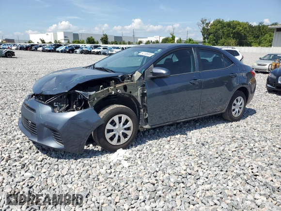 2016 Toyota Corolla L with VIN 2T1BURHE7GC542911, listed as a Copart auction lot 64186995 with 91,826 mi miles and Salvage title. Bid and sale history available at DreamBid. Image 1.