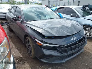 2024 Hyundai Elantra SEL with VIN KMHLS4DG4RU764439, listed as a IAAI auction lot 42180678 with 14,267 mi miles and . Bid and sale history available at DreamBid. Image 1.