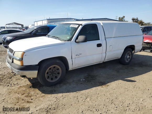 2005 Chevrolet Silverado 1500 Work Truck with VIN 1GCEC14XX5Z137797, listed as a Copart auction lot 45999945 with NaN miles and Clean Title. Bid and sale history available at carsss.com. Image 1.