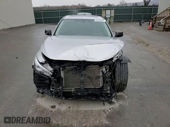 2014 Infiniti Q50 Sport with VIN JN1BV7AR7EM689473, listed as a Copart auction lot 52858085 with 99,395 mi miles and Salvage title. Bid and sale history available at DreamBid. Image 11.