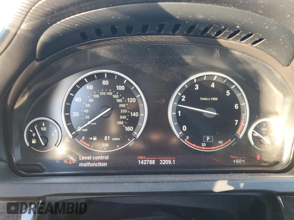 2009 BMW 7 Series 750Li with VIN WBAKB83569CY60521, listed as a Copart auction lot 82050884 with 142,788 mi miles and Salvage Title. Bid and sale history available at DreamBid. Image 9.