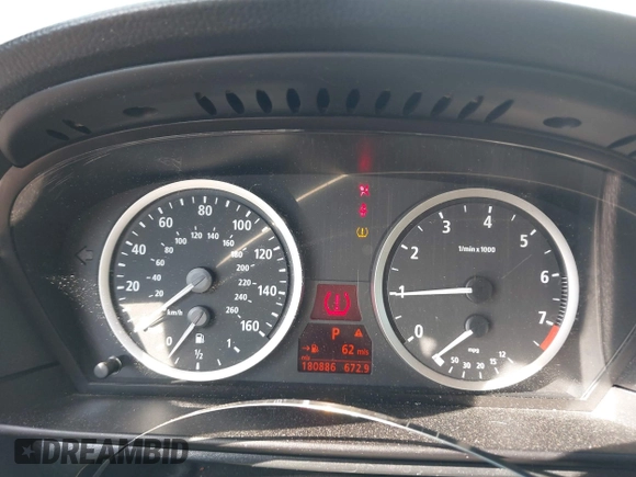 2007 BMW 5 Series 525i with VIN WBANE53527CW62776, listed as a IAAI auction lot 41870614 with 180,886 mi miles and . Bid and sale history available at carsss.com. Image 7.
