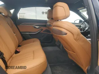 2023 Audi A8 with VIN WAULDAF82PN013573, listed as a Copart auction lot 50366135 with 36,583 mi miles and Salvage Title. Bid and sale history available at carsss.com. Image 10.