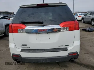 2011 GMC Terrain SLT-1 with VIN 2CTFLVE53B6235302, listed as a Copart auction lot 46898125 with 183,059 mi miles and Salvage title. Bid and sale history available at DreamBid. Image 6.