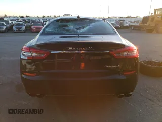 2016 Maserati Quattroporte S with VIN ZAM56RPA7G1181976, listed as a Copart auction lot 44589365 with 0 mi miles and Salvage Title. Bid and sale history available at carsss.com. Image 6.