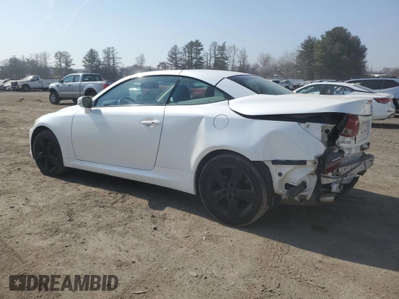 2010 Lexus IS with VIN JTHFE2C21A2503304, listed as a Copart auction lot 49051415 with 57,894 mi miles and Salvage Title. Bid and sale history available at carsss.com. Image 2.