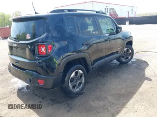 2018 Jeep Renegade Upland with VIN ZACCJBAB8JPH31972, listed as a IAAI auction lot 42085867 with 160,415 mi miles and . Bid and sale history available at DreamBid. Image 4.