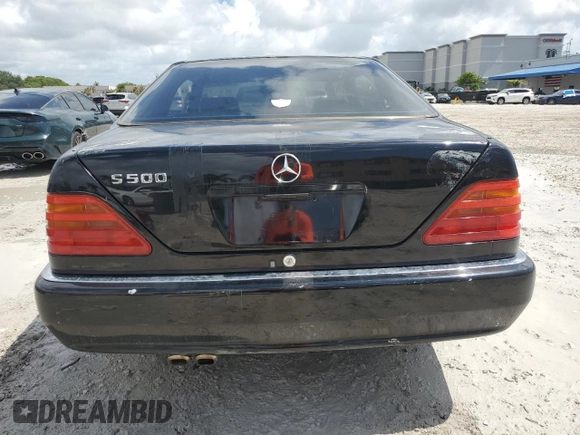 1994 Mercedes-Benz S with VIN WDBGA70E8RA169396, listed as a Copart auction lot 65060875 with Not provided miles and Clean title. Bid and sale history available at DreamBid. Image 6.