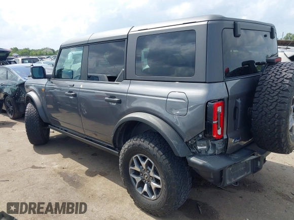 2021 Ford Bronco с VIN 1FMEE5DP3MLB06714, выставлен на аукционе IAAI как лот 42158775 с пробегом 40 947 миль миль и . История ставок и продаж доступна на DreamBid. Изображение 3.
