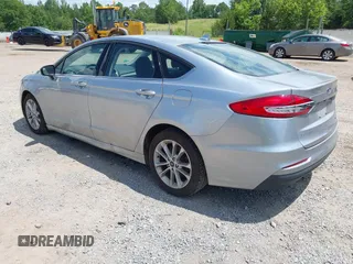 2020 Ford Fusion SE with VIN 3FA6P0LU4LR212740, listed as a IAAI auction lot 42374044 with 146,927 mi miles and . Bid and sale history available at DreamBid. Image 3.