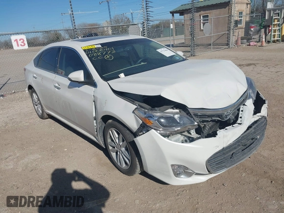2014 Toyota Avalon Limited with VIN 4T1BK1EB0EU088773, listed as a IAAI auction lot 41723464 with 25,246 mi miles. Bid and sale history available at carsss.com. Image 1.