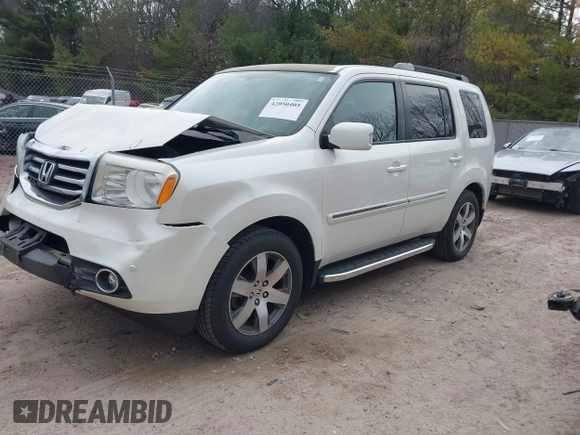2014 Honda Pilot Touring with VIN 5FNYF4H91EB041614, listed as a IAAI auction lot 42050405 with 158,236 mi miles and . Bid and sale history available at DreamBid. Image 17.