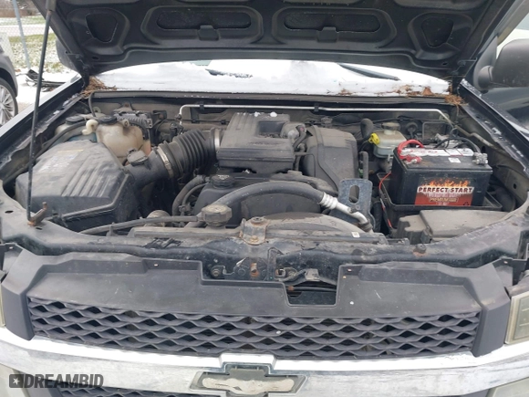 2005 Chevrolet Colorado LS Z71 with VIN 1GCDT196258204264, listed as a IAAI auction lot 41080277 with 138,761 mi miles. Bid and sale history available at carsss.com. Image 10.