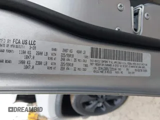 2020 Jeep Compass Latitude with VIN 3C4NJDBB5LT229144, listed as a IAAI auction lot 41448885 with 53,534 mi miles and . Bid and sale history available at DreamBid. Image 9.