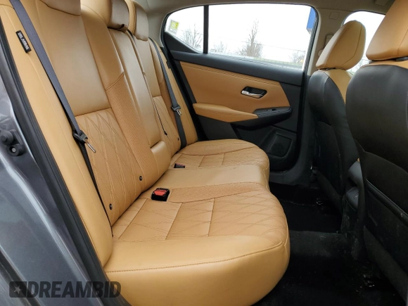 2021 Nissan Sentra SV with VIN 3N1AB8CV7MY242741, listed as a Copart auction lot 52522655 with 35,634 mi miles and Non repairable. Bid and sale history available at DreamBid. Image 10.