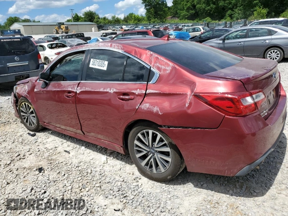2019 Subaru Legacy Premium with VIN 4S3BNAF6XK3016235, listed as a Copart auction lot 58318305 with 76,208 mi miles and Salvage title. Bid and sale history available at DreamBid. Image 2.