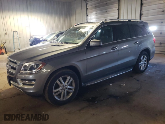 2015 Mercedes-Benz GL-Class GL 450 with VIN 4JGDF6EE4FA501737, listed as a Copart auction lot 43972504 with Not Provided miles. Bid and sale history available at carsss.com. Image 1.