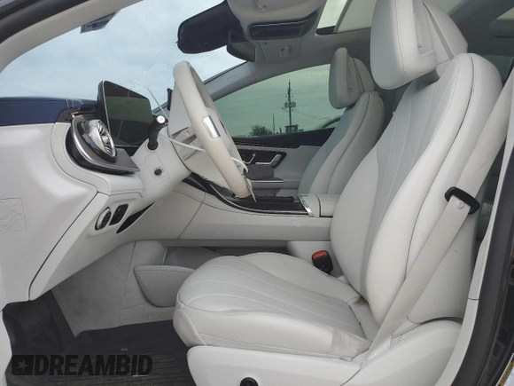2023 Mercedes-Benz EQE with VIN W1KEG2BB2PF035809, listed as a Copart auction lot 47504175 with 24,241 mi miles and Salvage Title. Bid and sale history available at carsss.com. Image 7.