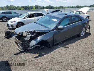 2014 Cadillac ATS Standard RWD with VIN 1G6AA5RA5E0111325, listed as a Copart auction lot 62237945 with 55,205 mi miles and Salvage title. Bid and sale history available at DreamBid. Image 1.