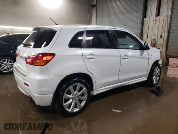 2012 Mitsubishi Outlander Sport SE with VIN JA4AP4AU6CZ001785, listed as a Copart auction lot 49806015 with 141,055 mi miles and Salvage Title. Bid and sale history available at carsss.com. Image 3.