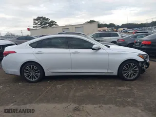 2016 Hyundai Genesis 3.8L with VIN KMHGN4JE7GU115307, listed as a IAAI auction lot 41457690 with 55,515 mi miles. Bid and sale history available at carsss.com. Image 13.
