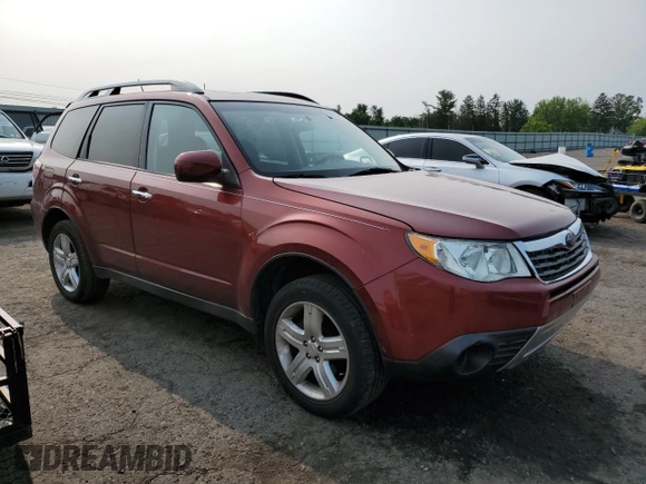 2009 Subaru Forester X with VIN JF2SH63649H724181, listed as a Copart auction lot 59919725 with 158,473 mi miles and Salvage title. Bid and sale history available at DreamBid. Image 4.