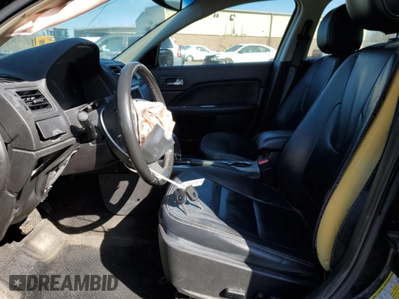 2012 Ford Fusion SEL with VIN 3FAHP0JG3CR366653, listed as a Copart auction lot 53535175 with 105,910 mi miles and Salvage Title. Bid and sale history available at carsss.com. Image 7.