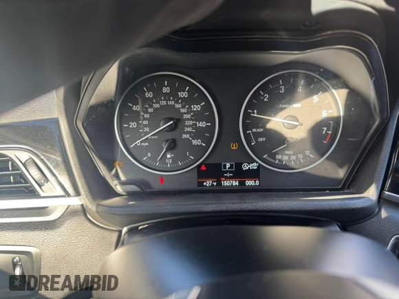 2016 BMW X1 xDrive28i with VIN WBXHT3Z3XG4A49854, listed as a Copart auction lot 88170415 with 150,784 mi miles and Clean Title. Bid and sale history available at DreamBid. Image 8.