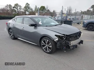 2018 Nissan Maxima S with VIN 1N4AA6AP8JC393929, listed as a IAAI auction lot 41608110 with 78,857 mi miles and . Bid and sale history available at DreamBid. Image 1.