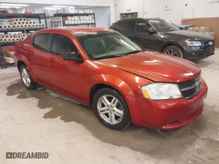 2008 Dodge Avenger SXT with VIN 1B3LC56R08N580468, listed as a IAAI auction lot 41715504 with 209,200 mi miles. Bid and sale history available at carsss.com. Image 1.