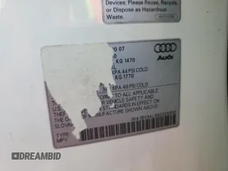2008 Audi Q7 Premium with VIN WA1BV94L88D025603, listed as a Copart auction lot 61346135 with 74,227 mi miles and Clean title. Bid and sale history available at DreamBid. Image 13.
