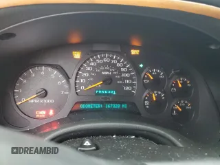 2003 Chevrolet TrailBlazer LTZ with VIN 1GNDT13S332196883, listed as a Copart auction lot 77031124 with 167,328 mi miles and Salvage Title. Bid and sale history available at DreamBid. Image 9.