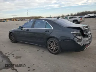 2018 Mercedes-Benz S 560 with VIN WDDUG8DB3JA407853, listed as a Copart auction lot 85775714 with 68,968 mi miles and Salvage Title. Bid and sale history available at carsss.com. Image 2.