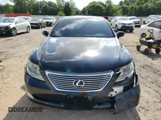 2007 Lexus LS 460 with VIN JTHBL46F975030225, listed as a Copart auction lot 54592425 with 226,524 mi miles and Salvage Title. Bid and sale history available at DreamBid. Image 5.