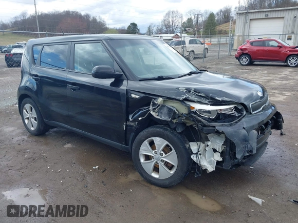 2014 Kia Soul with VIN KNDJN2A22E7001229, listed as a IAAI auction lot 41837818 with 190,304 mi miles. Bid and sale history available at carsss.com. Image 1.