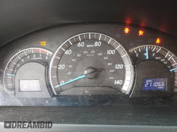 2014 Toyota Camry L with VIN 4T1BF1FKXEU324753, listed as a Copart auction lot 48102315 with 211,066 mi miles and Salvage Title. Bid and sale history available at DreamBid. Image 9.