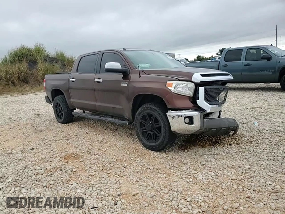 2017 Toyota Tundra 2WD Platinum with VIN 5TFGW5F16HX227271, listed as a Copart auction lot 70784444 with 136,294 mi miles and Salvage Title. Bid and sale history available at carsss.com. Image 11.