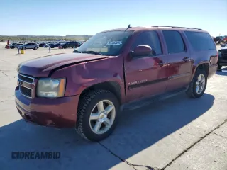 2008 Chevrolet Suburban LT w/2LT with VIN 3GNFC16048G189555, listed as a Copart auction lot 80163304 with 242,444 mi miles and Salvage Title. Bid and sale history available at carsss.com. Image 1.